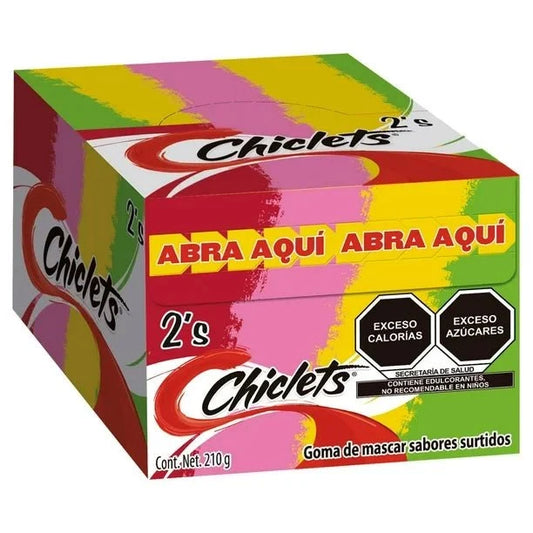 Mexican Chiclets chewing gum - Chicles mexicanos Adams