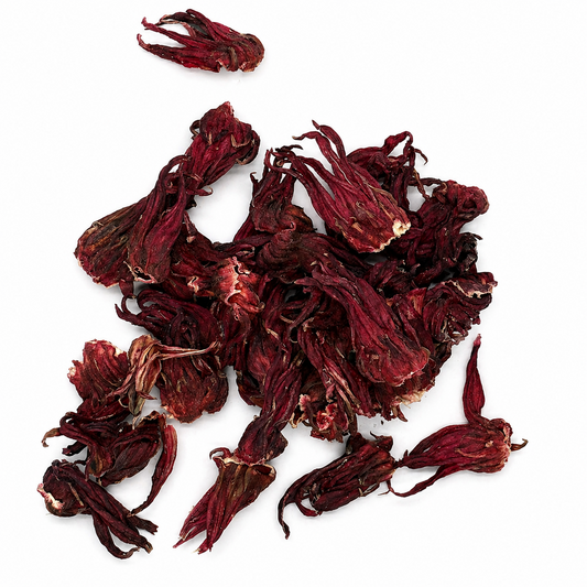 Dried Hibiscus Flowers (Flor de Jamaica) – Dried Herb for Herbal Tea, Agua Fresca & Infusions