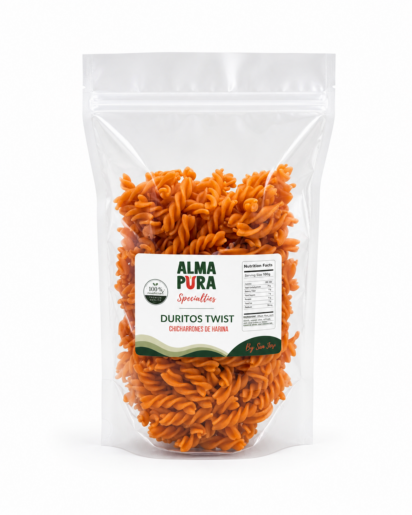 Premium PALMEX Tornillo Wheat Pellets – Twist-Shape Duros