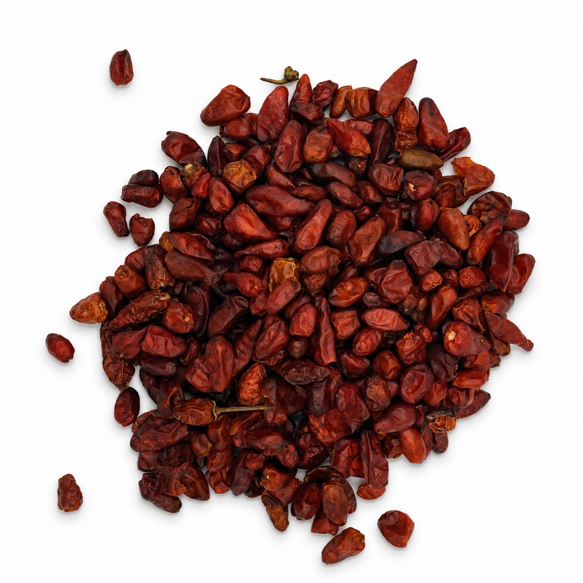 Premium Dried Piquín Chiles close-up – Alma Pura Specialties